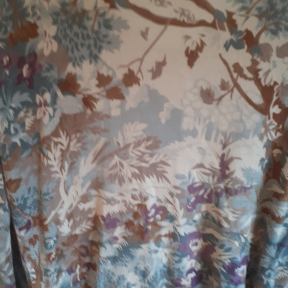 JJill Cardigan Sz XS Silk Blend Floral Print - Picture 5 of 7